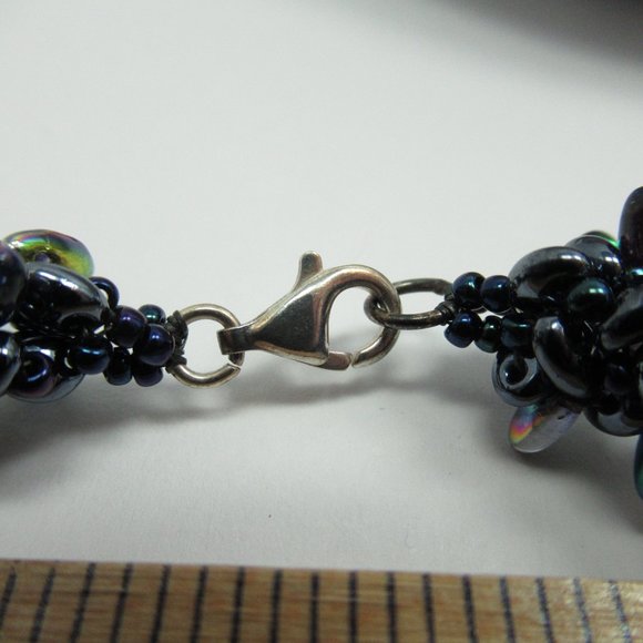 Hand woven Spiky bracelet - Picture 8 of 10